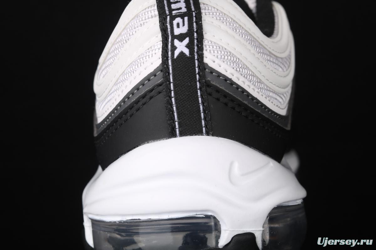 NIKE Air Max 97 white and black color matching bullet air cushion running shoes DC3494-990