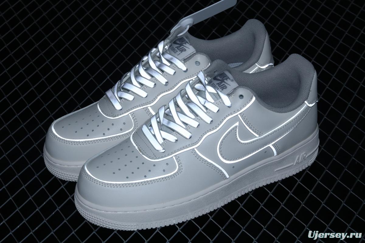 NIKE Air Force 1 Low 3M reflective low-top casual board shoes BD3654-506