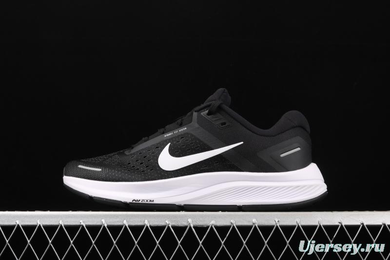 NIKE Air Zoom Structure 23 structure series mesh wire drawing breathable running shoes CZ6721-001