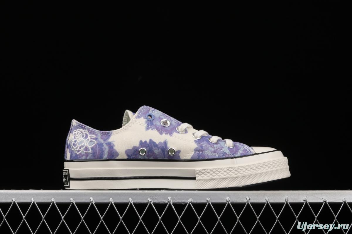 Converse 70s 2021 Flower Series Leisure Board shoes 570581C