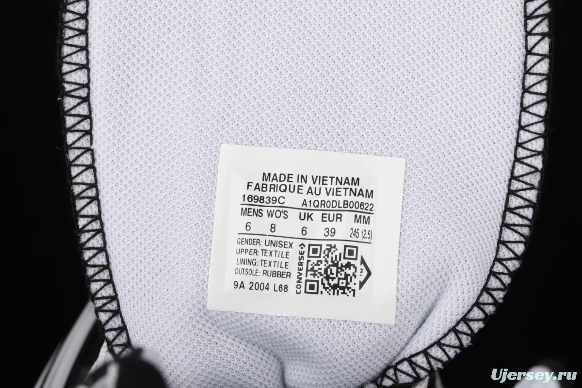 Converse x Feng Chen Wang 2in1 Chuck 70 deconstruct and reshape the joint style high top casual board shoes 169839C