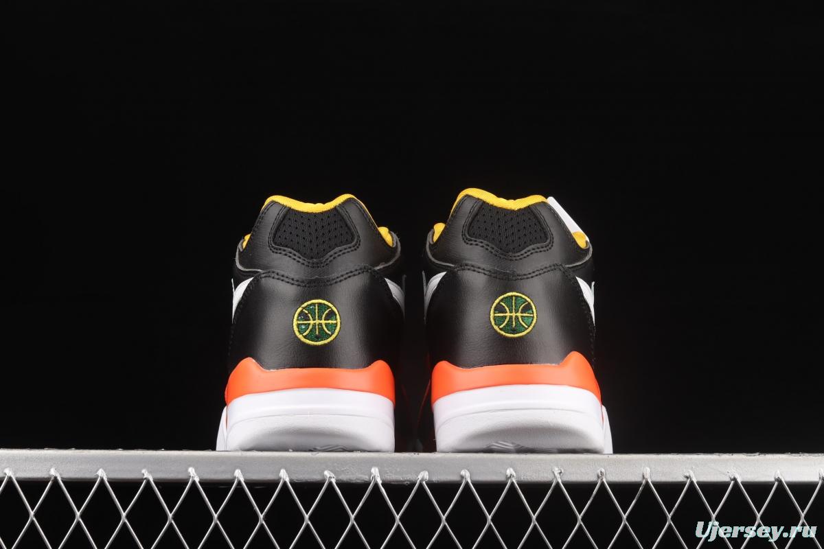 NIKE Air Flight 89 black and red air cushion basketball shoes DD1171-001