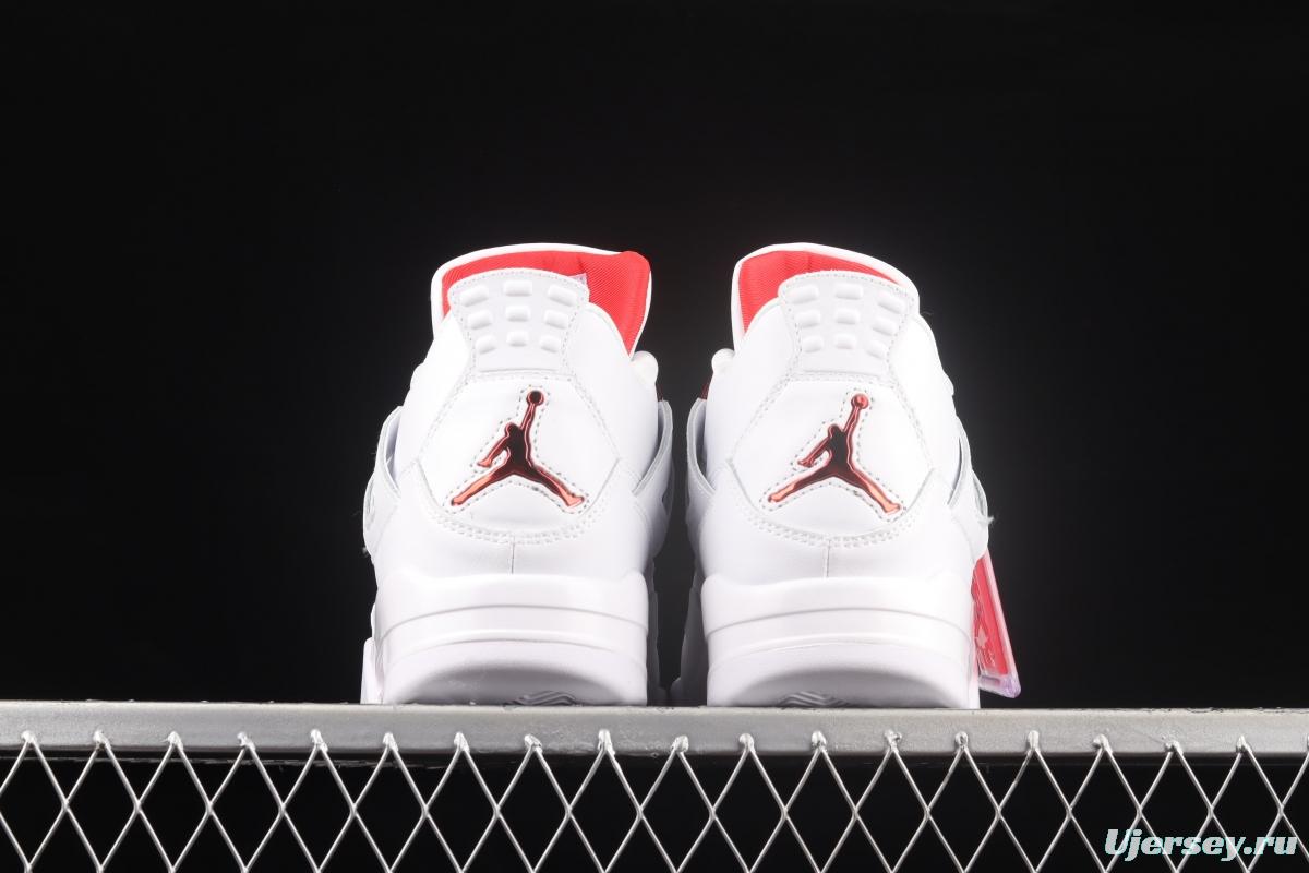 Air Jordan 4 Red Metallic White and Red CT8527-112