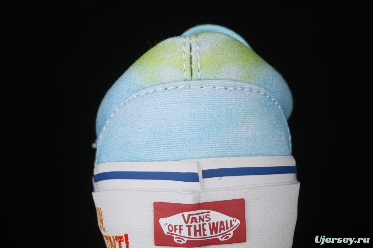 SpongeBob x Vans Classic Slip-On 2021 summer yen limited edition low-top casual board shoes VN0A5KS96SVR