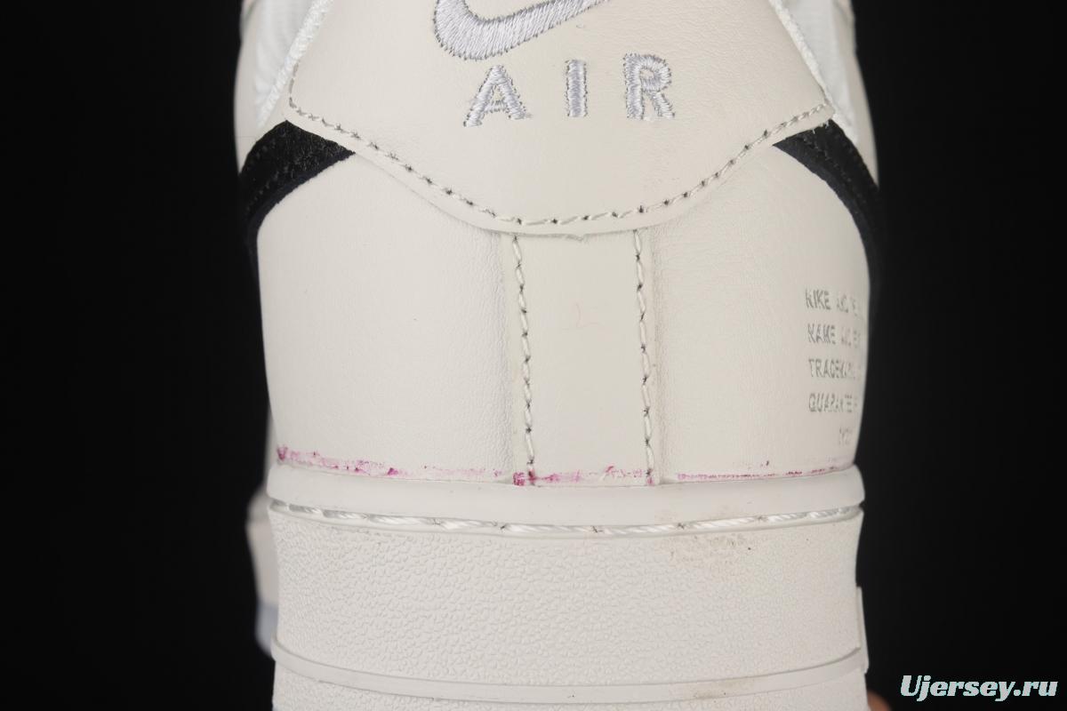 NIKE Air Force 11607 GORE-TEX Rice White Grey low-top Leisure Board shoes DO2760-206