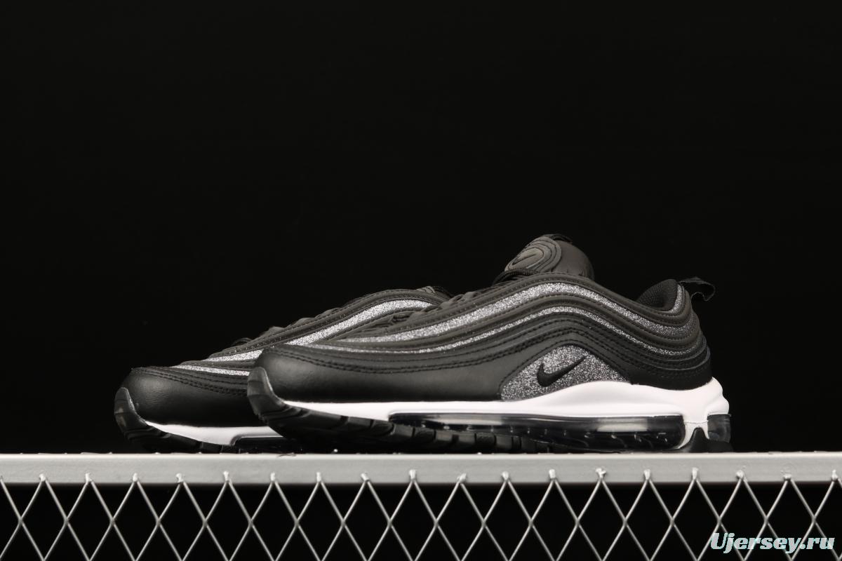 NIKE Air Max 97 Premium Welcomes Silver Mesh Uppers air cushion running shoes AT0071-002