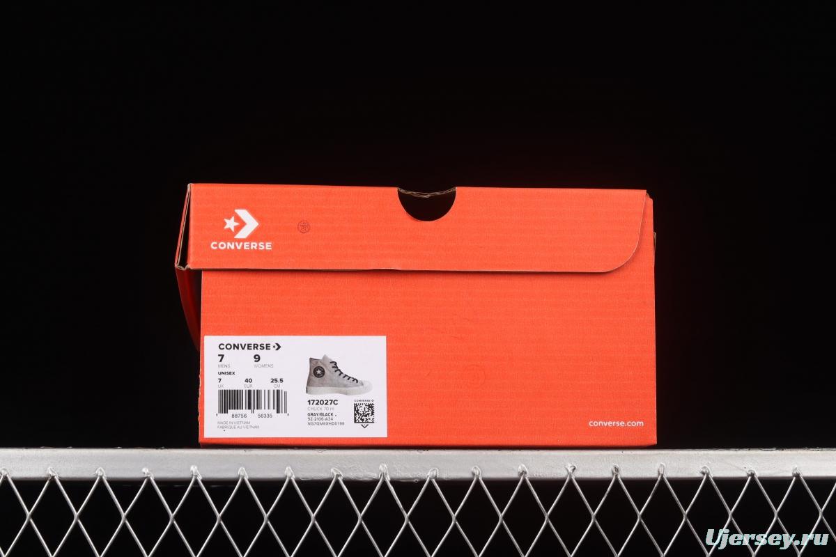 Converse 1970 S Gore-Tex 2022 Converse outdoor waterproof high upper canvas shoes 172027C