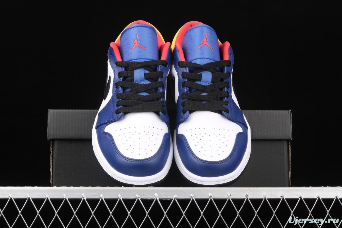 Air Jordan 1 Low low-side cultural leisure sports shoes 553558-123