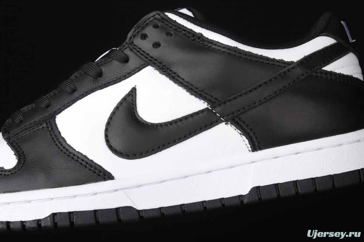 NIKE SB DUNK Low black and white panda head casual board shoes DD1391-100