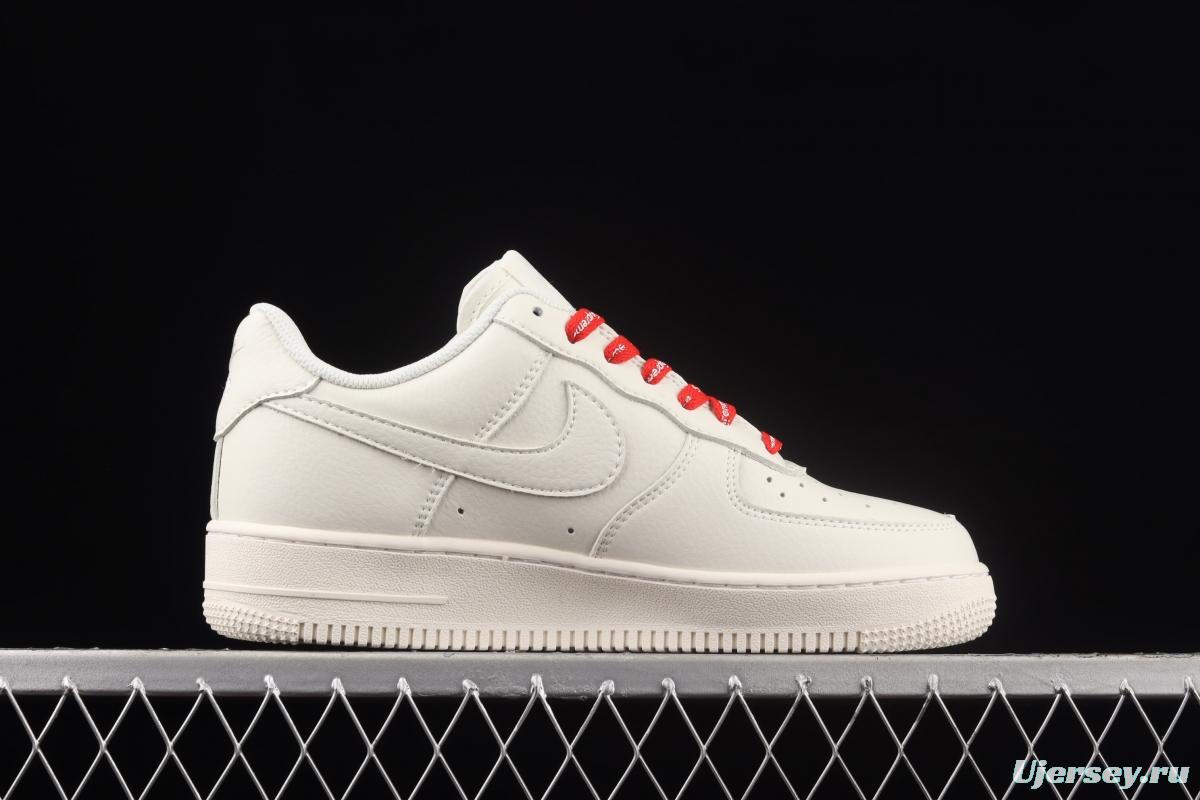 Supreme x NIKE Air Force 1y07 Air Force Joint style low-top Sports Leisure Board shoes CU9225-126