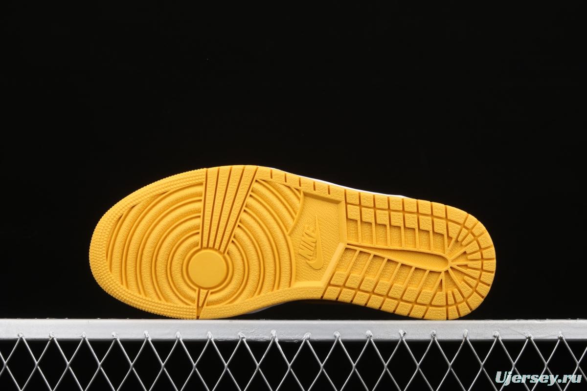 Air Jordan 1 High OG Pollen black and yellow 555088-701