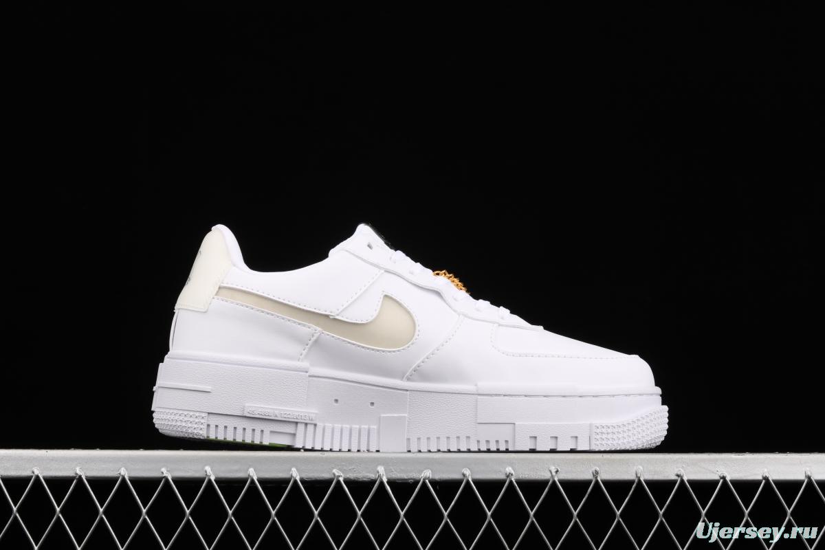 NIKE Air Force 1 Pixel deconstructing wind low-top casual board shoes CT3228-100