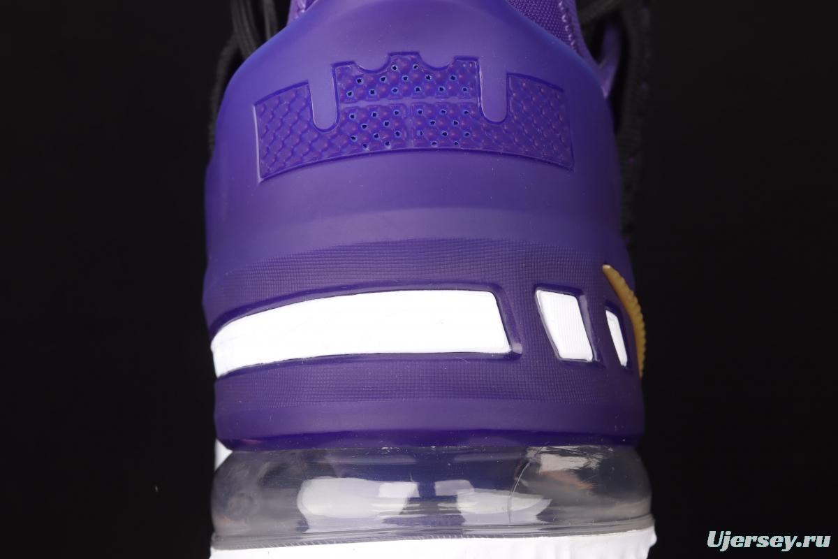 NIKE LeBron XVIII EP LAKERS James 18th generation signature shoes Lakers CQ9284-004