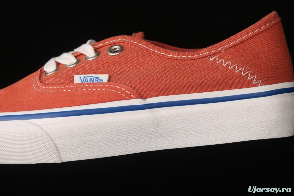 Vans Authentic Sf Vans Anaheim dirty orange low-top casual shoes VN0A3MU64UH