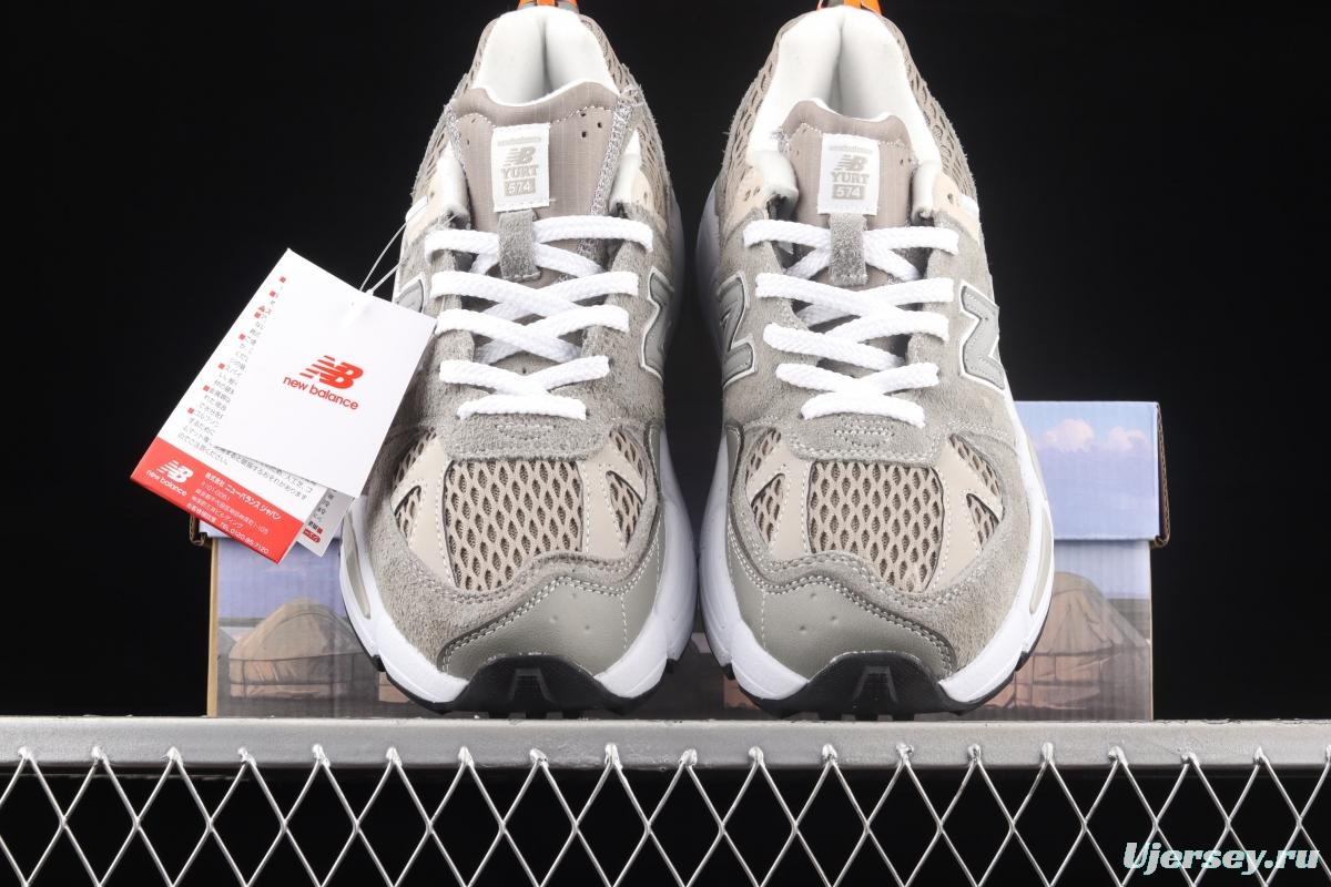 Salehe Bembury x New Balance 574 Yurt Versace director co-signed retro casual running shoes MS574YSC
