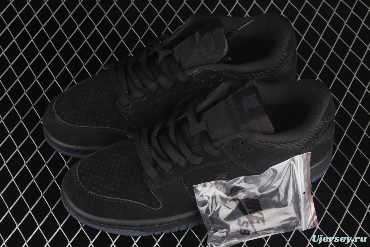 UNDFEATED x NIKE DUNK Low black soul color dunk series low-side leisure sports skateboard shoes DO9329-001