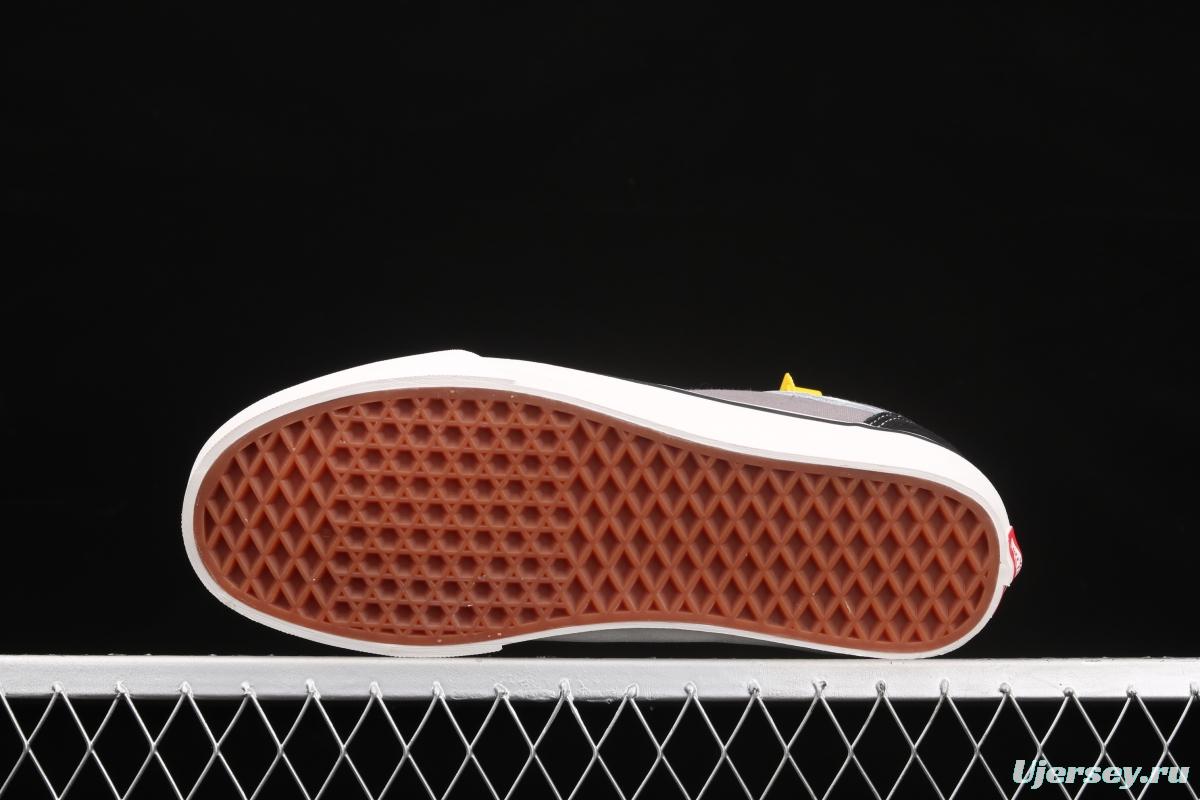 Vans Style 36 million black, white and gray color low-side vulcanized canvas casual shoes VN0A38G2XFI