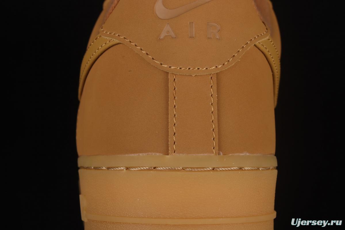 NIKE Air Force 1x 07 WB AF1 wheat low upper shoes CJ9179-200