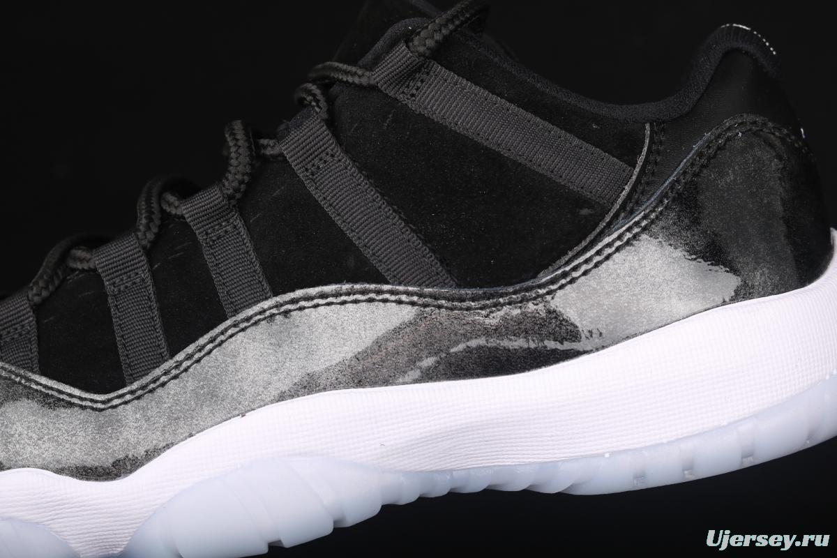 Air Jordan 11 DUNK Low 11 Piaget low help real carbon fiber 528895-010