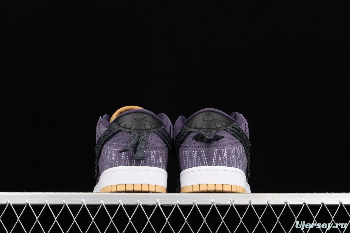 NIKE SB DUNK Low limited color N7 purple dunk series vintage low-top skateboard shoes DN1441-500