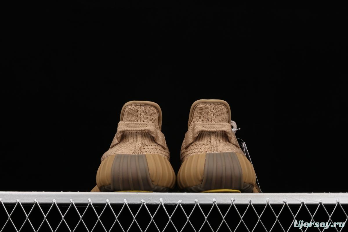 Adidas Yeezy Boost 350 V2 FX9033 Darth Coconut 350 second generation hollowed-out sesame gray angel color BASF popcorn