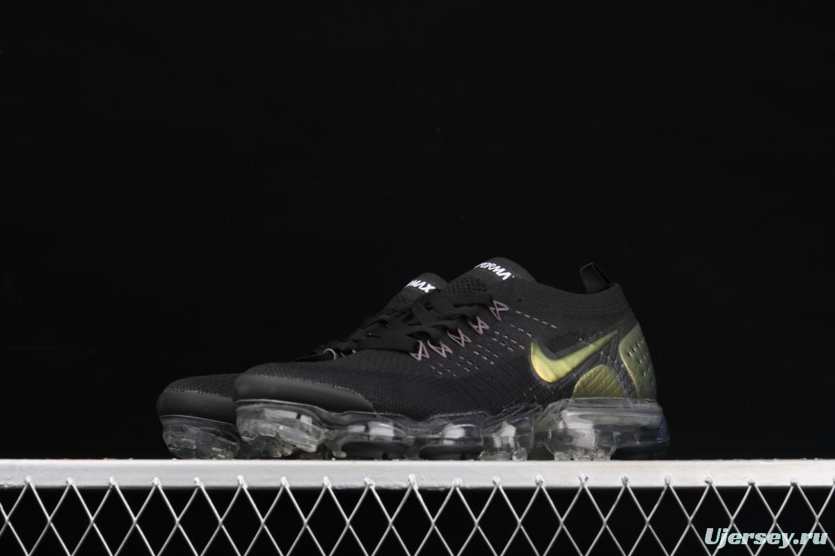 NIKE Air Vapormax Flyknt 2019 full palm air cushion running shoes 942842-017