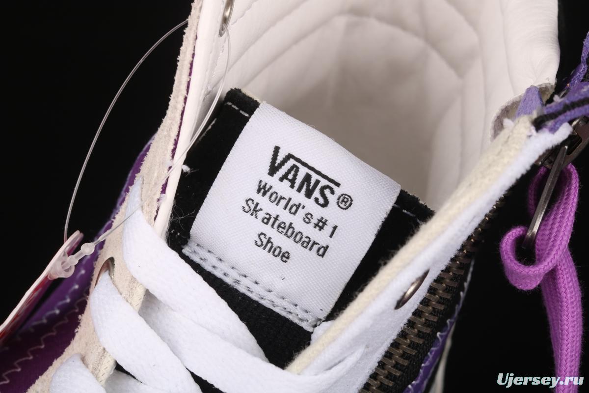 Vans SK8-Hi deconstructs 3. 0 spliced Vulcanized Board shoes VN0A3WM15F5