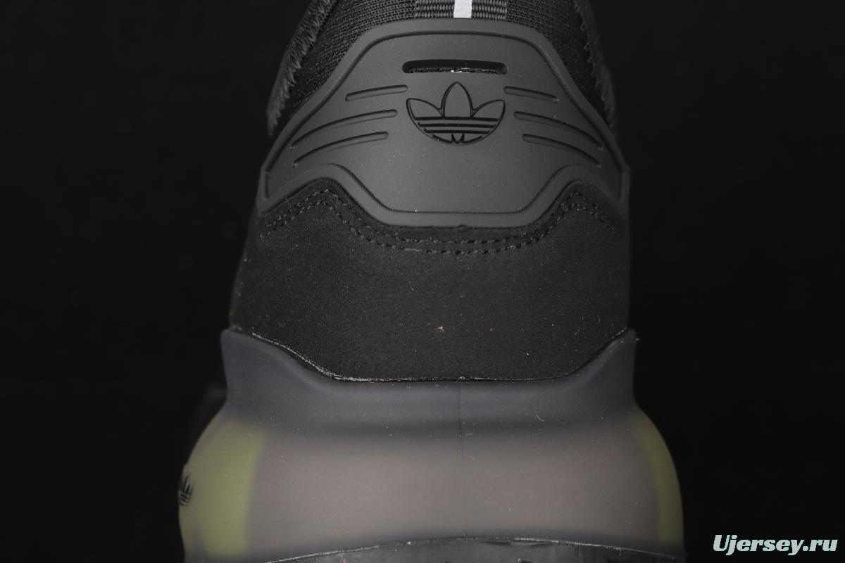 Adidas ZX 2K Boost FV7479 2020 summer new clover popcorn vintage running shoes