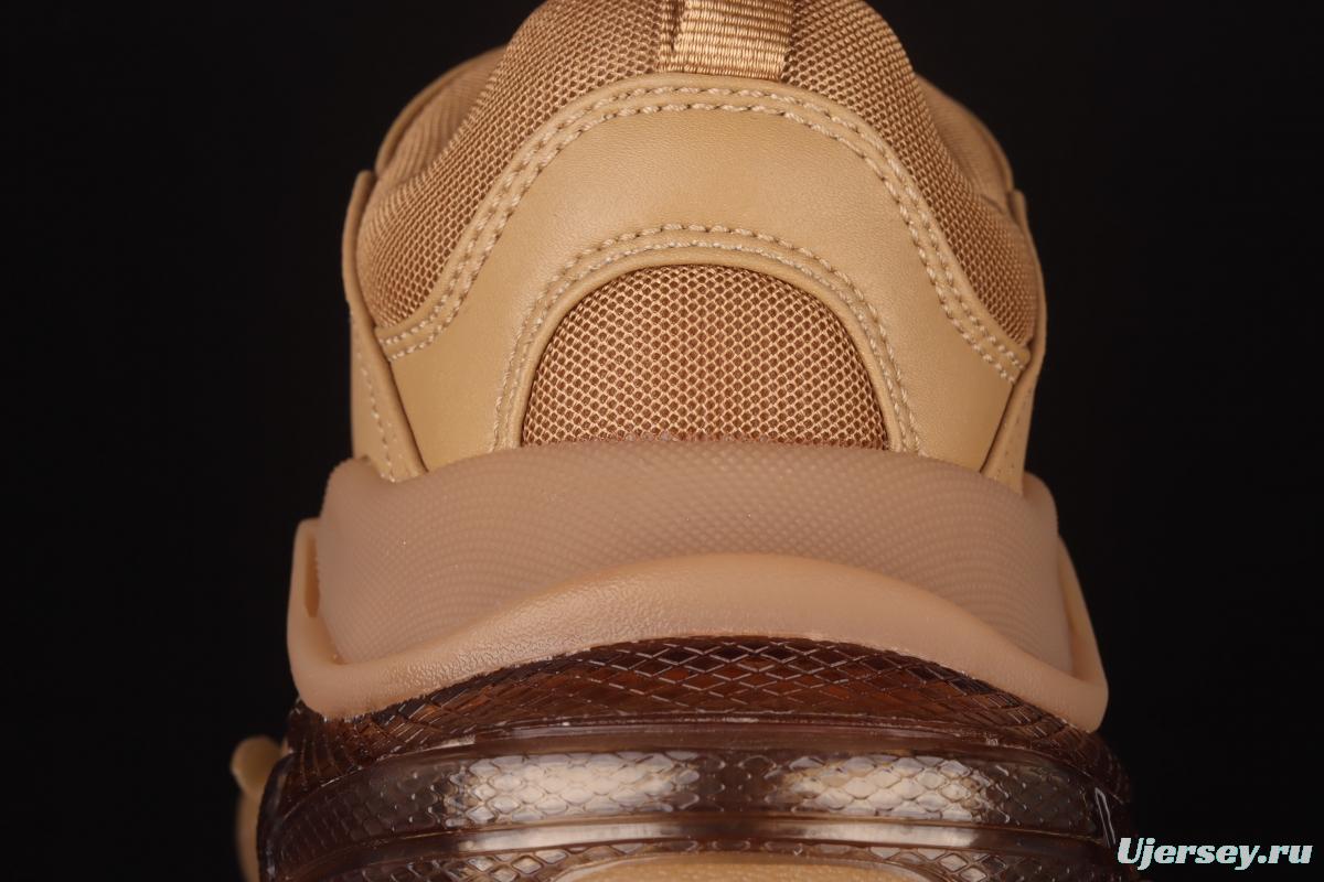 Balenciaga Triple S 3.0 full-combination nitrogen crystal outsole W2GA12706 for retro casual running shoes