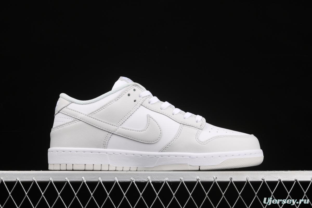 NIKE SB DUNK Low dunk series white light gray color matching low-side leisure sports skateboard shoes DD1503-103