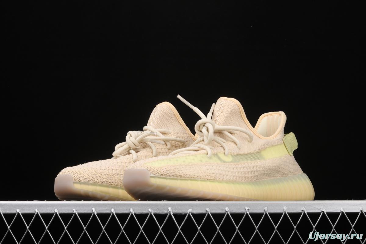 Adidas Yeezy Boost 350 V2 Flax FX9028 Darth Coconut 350 second Generation Coconut New Asia Limited