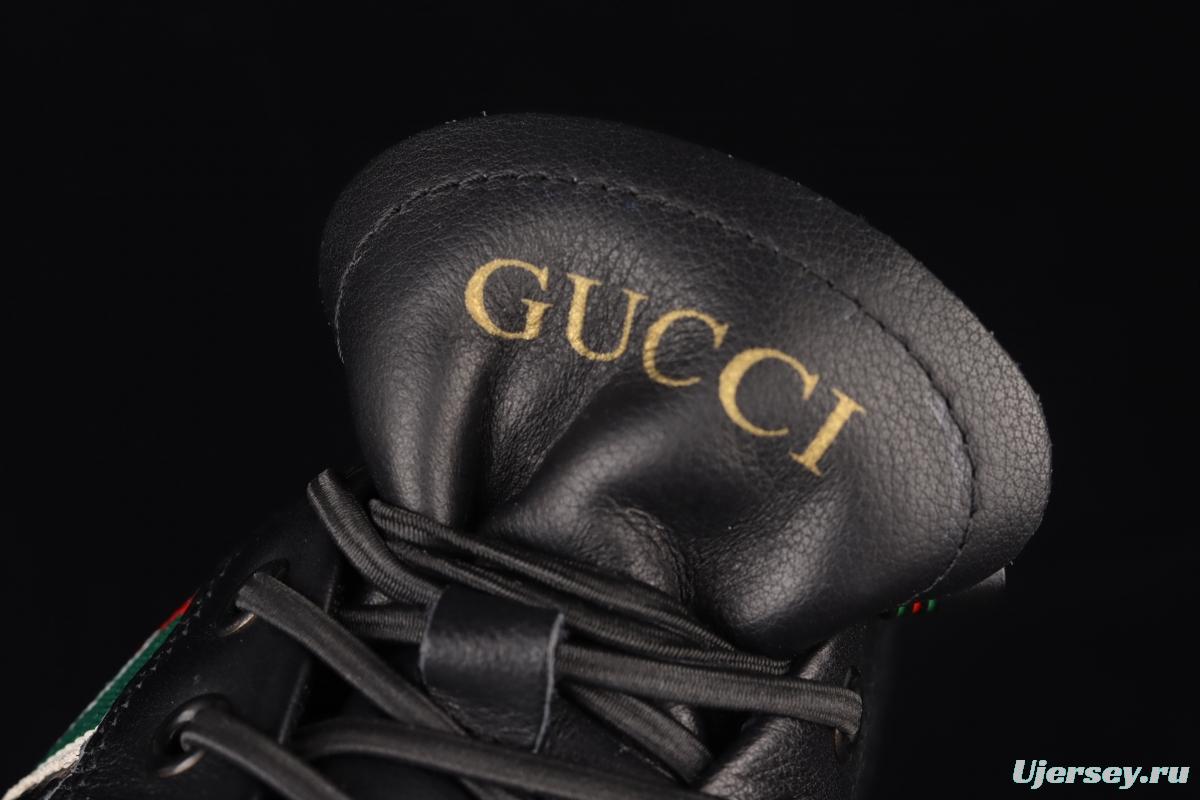 Gucci Screener GG High-Top Sneaker double G embossed leisure shoes series leisure board shoes 02JPO60166