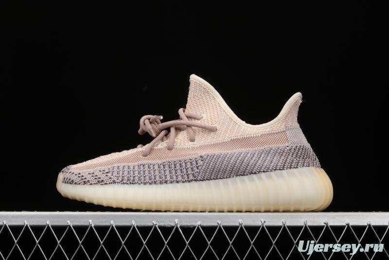 Adidas Yeezy 350 Boost V2 Ash Pear GY7658 Darth Coconut 350 second Generation hollowed-out Grey Pearl Color BASF Boost original