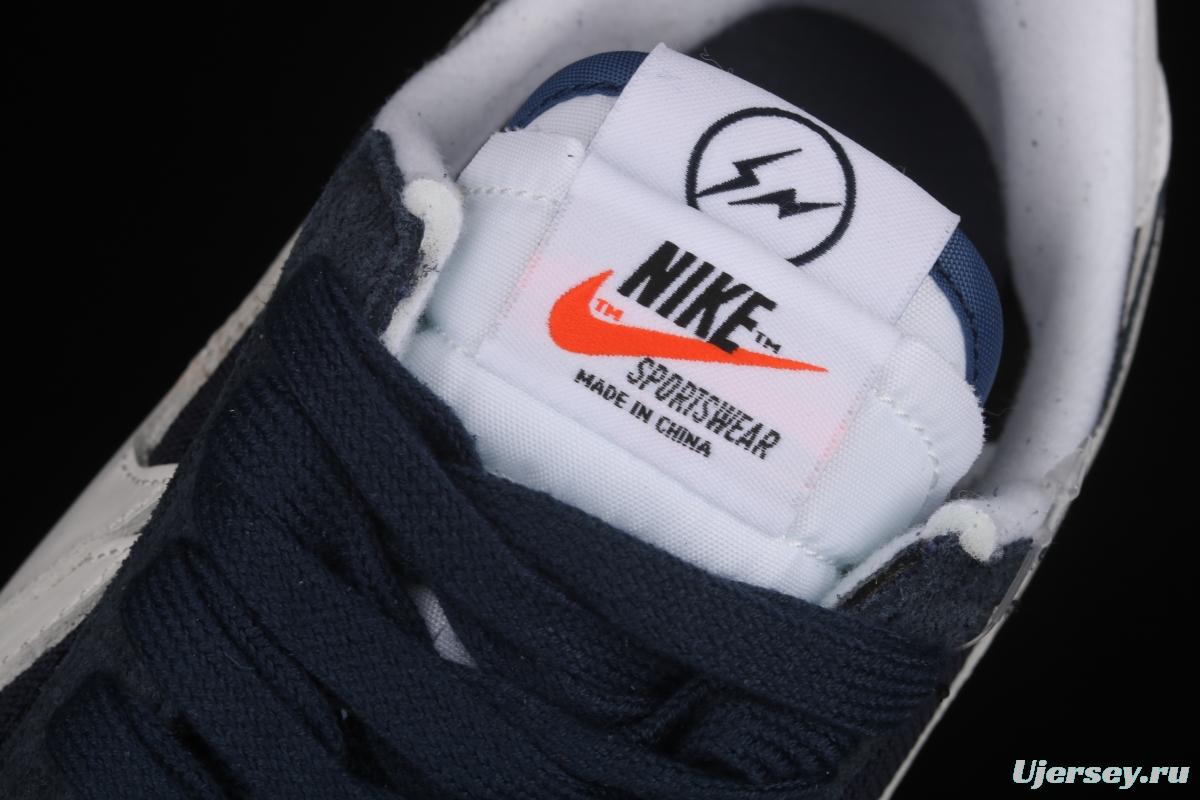 Fragment Design x Sacai x NIKE LDWaffle co-named overlapping design avant-garde waffle deformable leisure jogging shoes DH2684-400