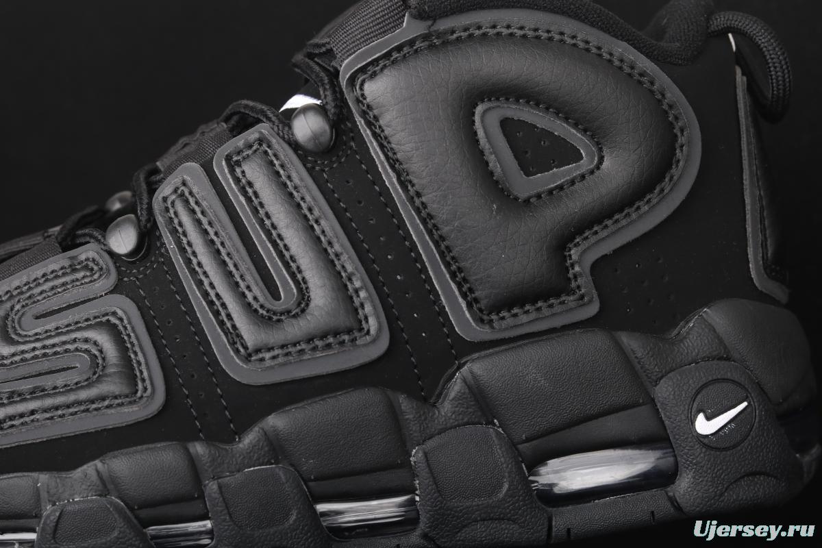 Supreme x NIKE Air More Uptempo co-signed AIR classic high street leisure sports basketball shoes 902290-001