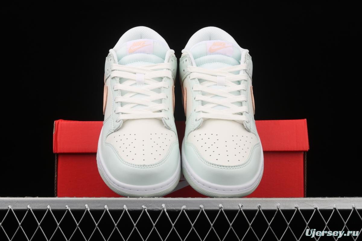 NIKE SB DUNK Low dunk series peppermint green color matching low-side leisure sports skateboard shoes DD1503-104