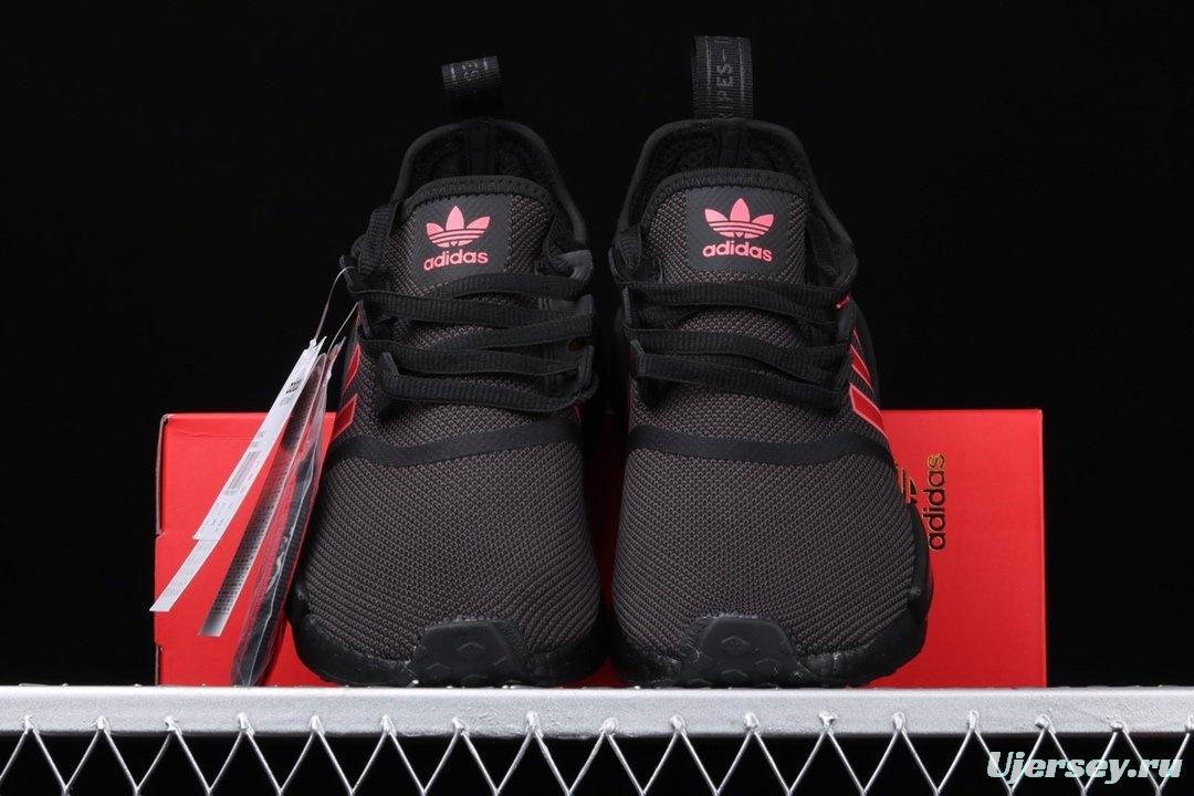 Adidas NMD_R1 G27576 year of Pig Limited Lion Dance embroidered running shoes Dongguan original large granule Super soft feet