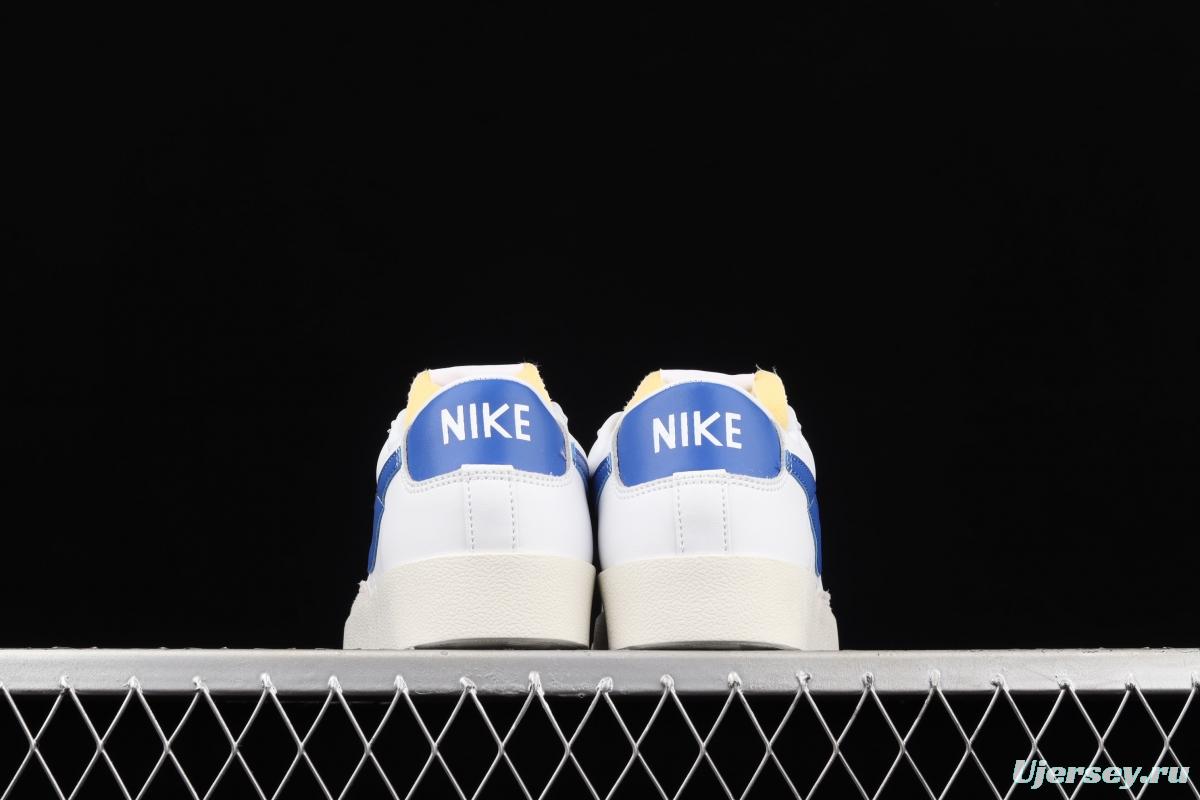 NIKE Blazer Low'77 Vintage Trail Blazers Leather Leather low-top Leisure Board shoes DA6364-103