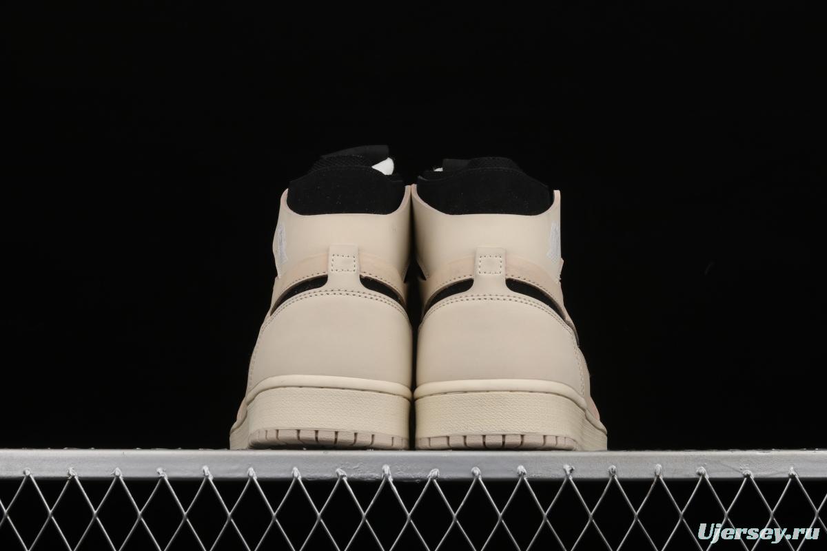 Air Jordan 1 Zoom CMFT Summit White Pearl Milk Tea Rice White CT0979-100