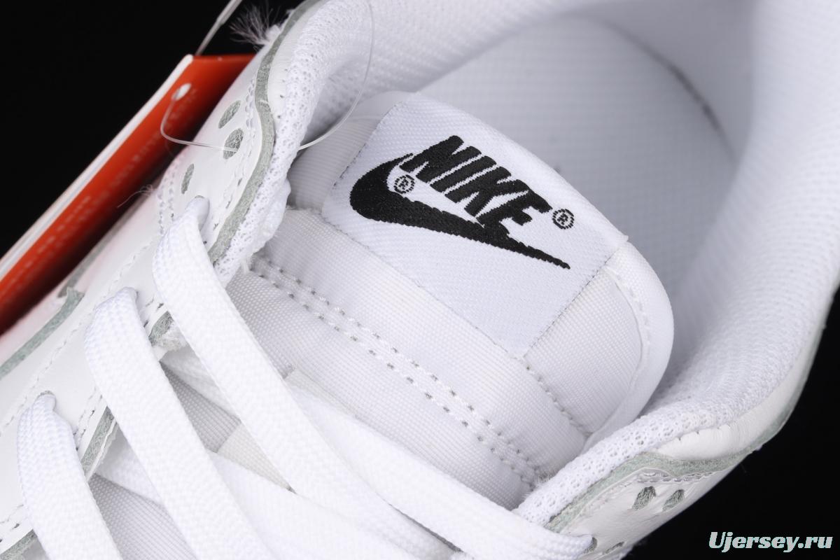 NIKE SB DUNK Low Prm pure white color SB buckle rebound fashion leisure board shoes DD1503-109