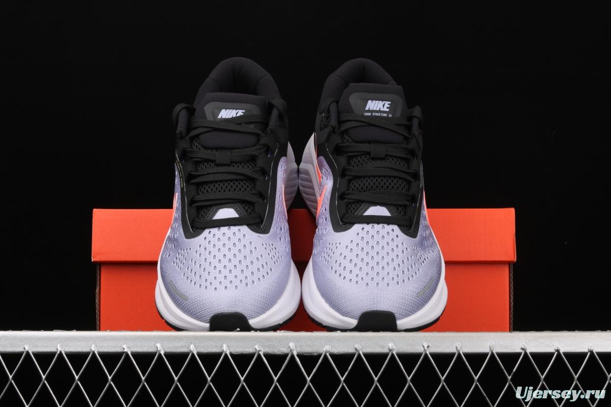 NIKE Air Zoom Structure 23 structure series mesh wire drawing breathable running shoes CZ6721-500