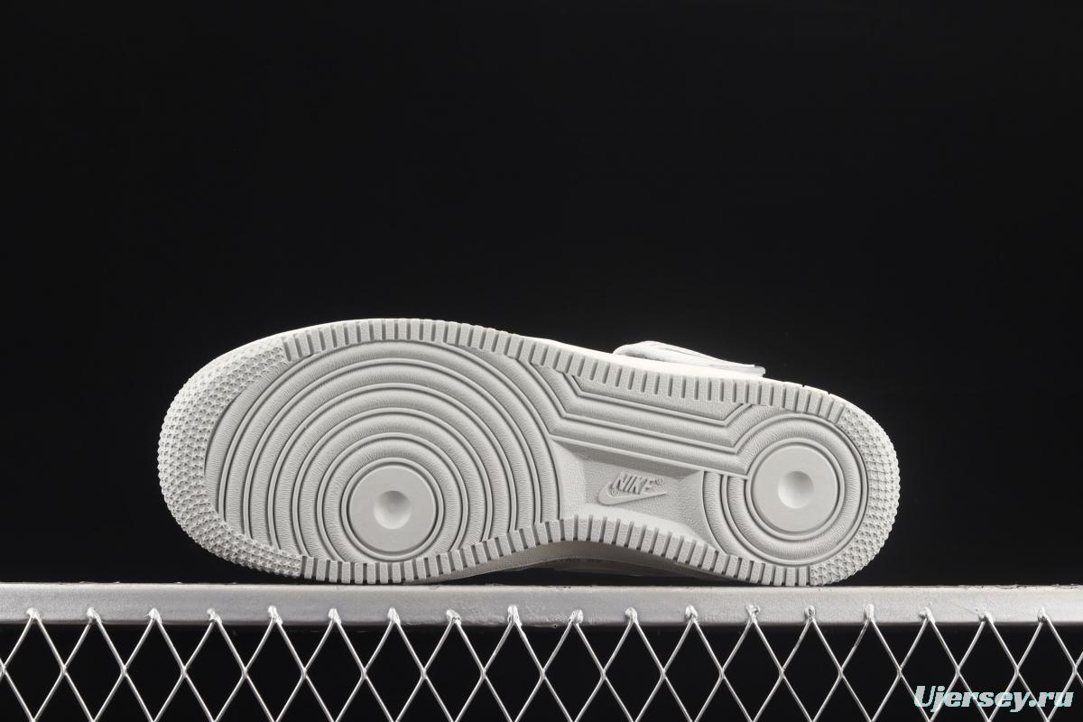NIKE Air Force 1x 07 Mid x Uniterrupted James co-signed graffiti 3M reflective medium side leisure sports board shoes NU3380-636