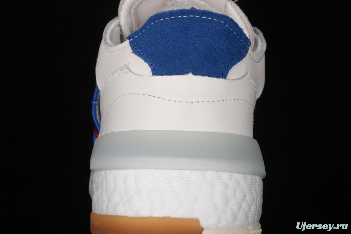 Adidas Rivalry RM Low Boost EE4986 striped casual shoes with thick soles