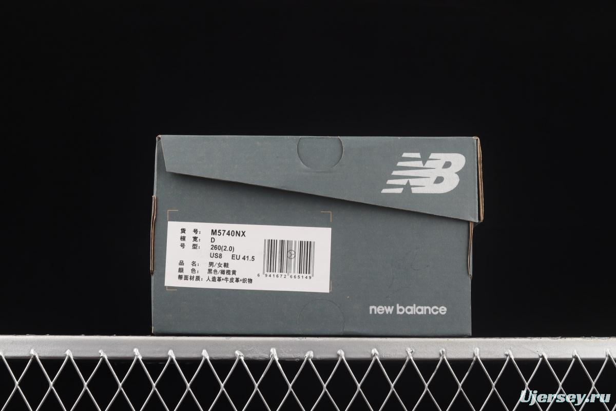 New Balance NB5740 series retro leisure jogging shoes M5740NX