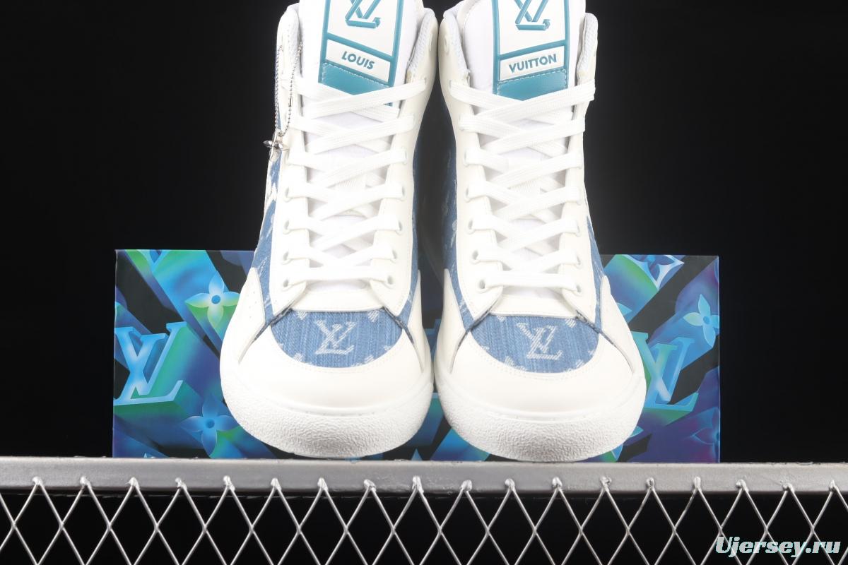 Chip purchasing version of LV Charlie high-top sports shoes