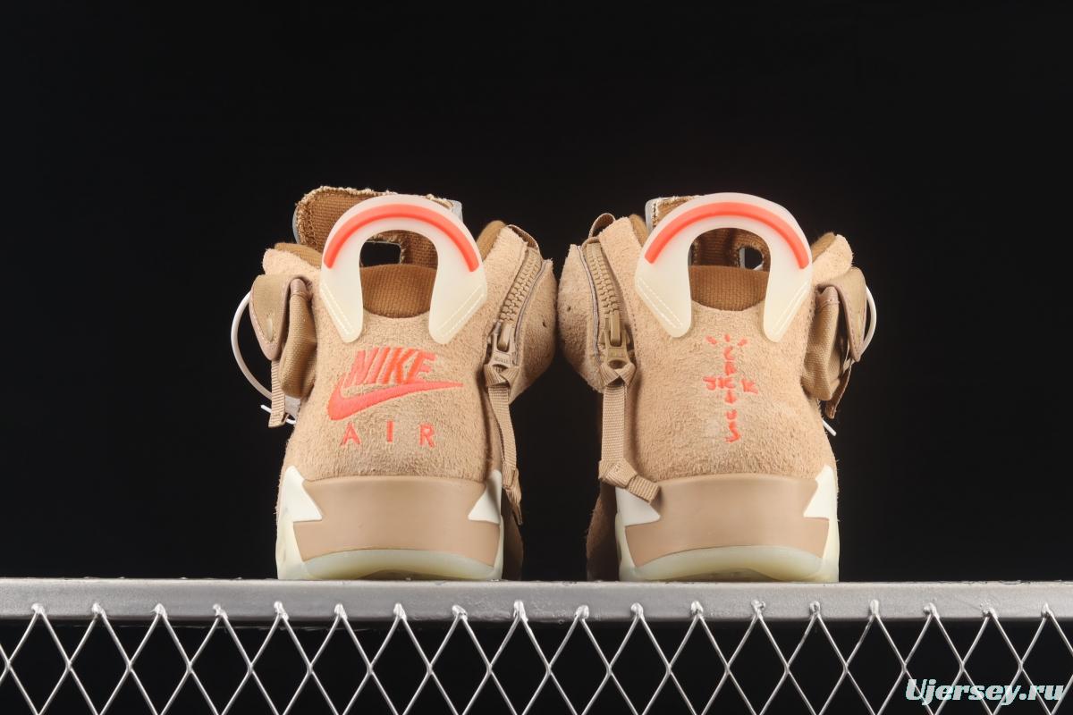 Travis Scott x Air Jordan 6 British Khaki khaki DH0690-200