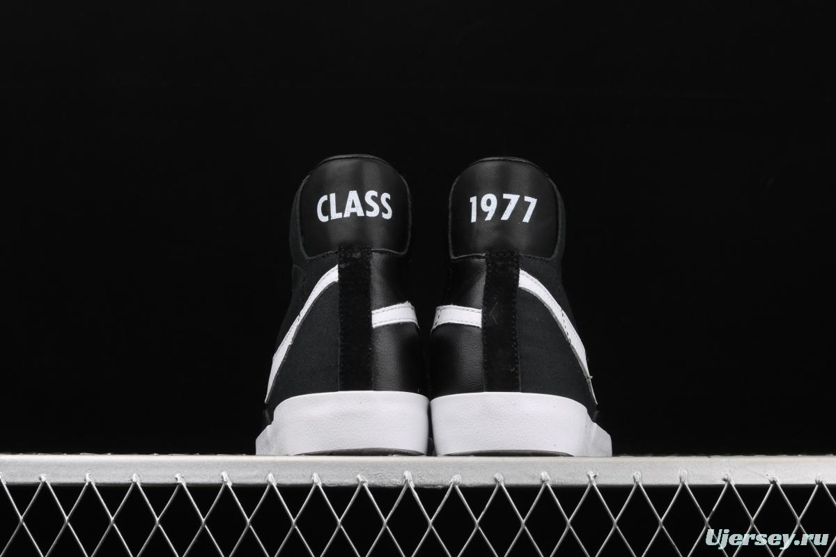 Slam Jam x NIKE Blazer Mid Class 1977 trailblazer spliced mandarin duck hook high-side leisure sports board shoes CD8233-001