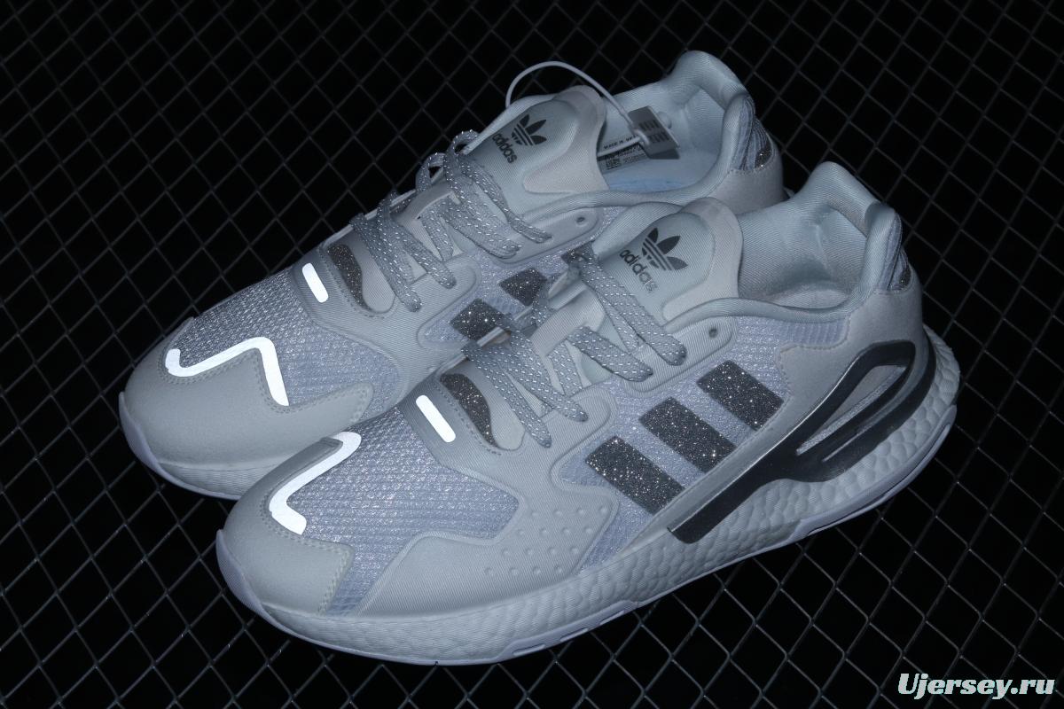 Adidas Day Jogger 2020 Boost FW4046 new Nightwalker second generation laser reflective popcorn vintage running shoes