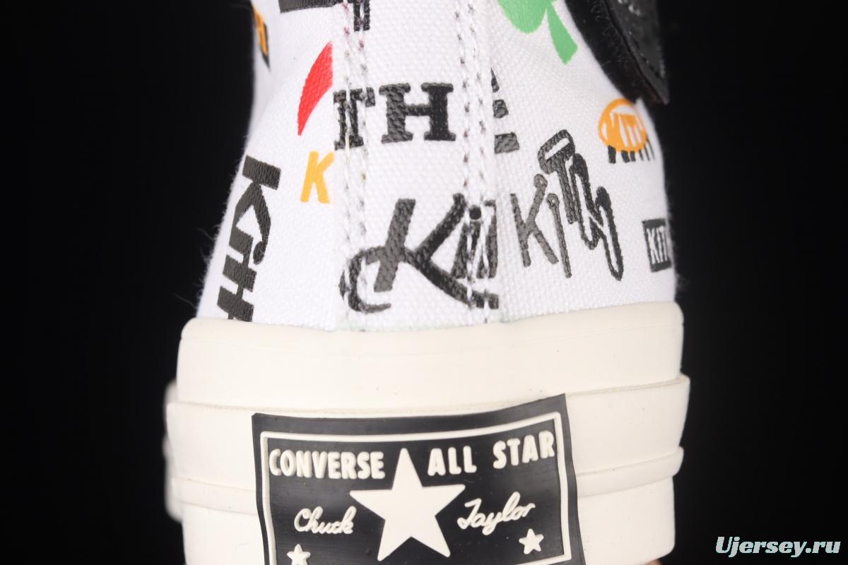 Kith x Converse 1970 S Converse cooperative high-top casual board shoes 172466C
