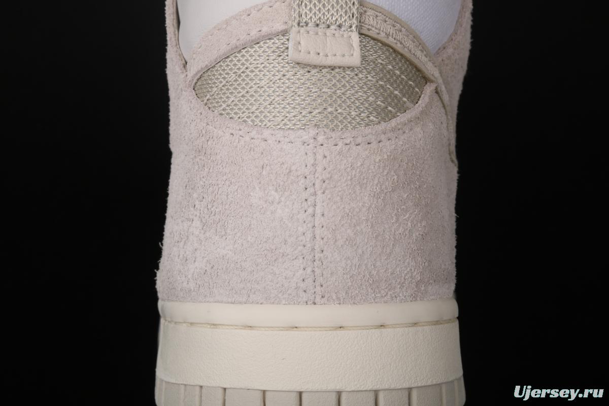 NIKE SB DUNK Hight Strawberry Cough Cream White High Top Leisure Sports Skateboard shoes CW3092-100